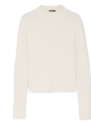 MAJE Magik ribbed-knit sweater