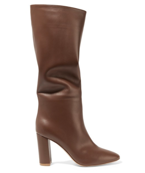 Gianvito rossi laura sale 85 leather knee boots